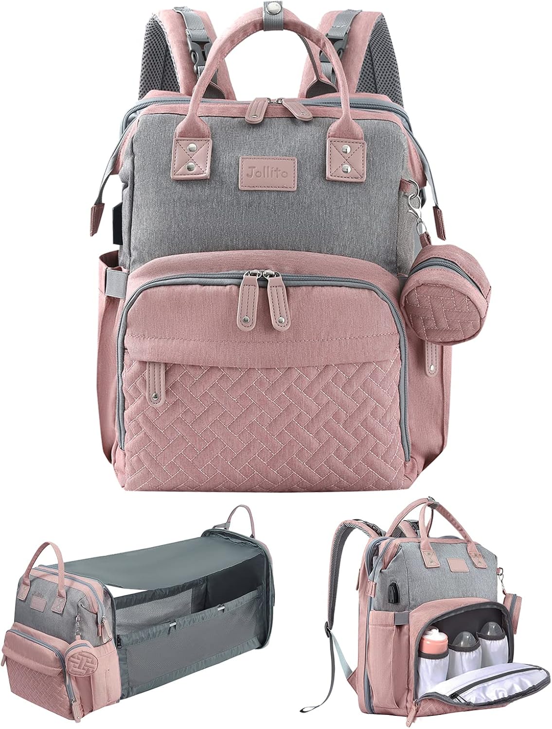 JOLLITO Diaper Backpack: Change on the Go!
