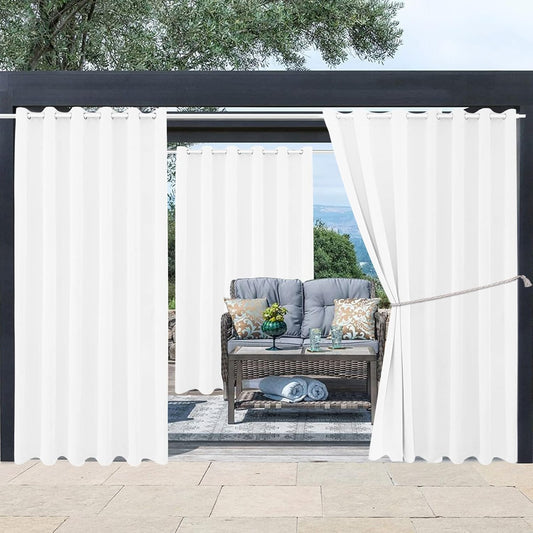 Water Proof Outside Curtains for Porch and Patio Areas