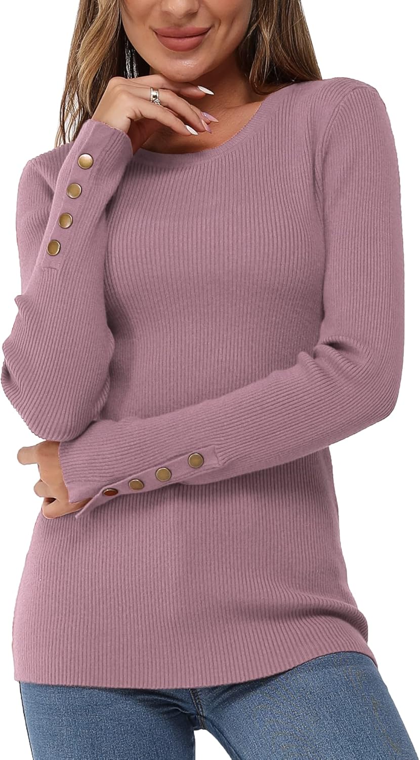Newshows Women's Fall Fashion Sweater for Business Casual Style