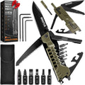 Multitool Knife 17 in 1 Pocket Knife - EDC Survival Gear