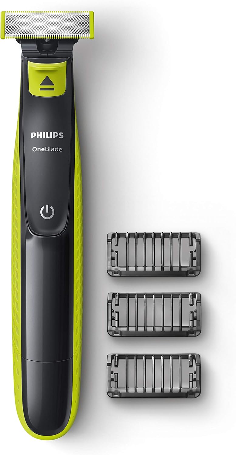 Philips OneBlade Hybrid Trimmer and Shaver with Dual Cut Tech