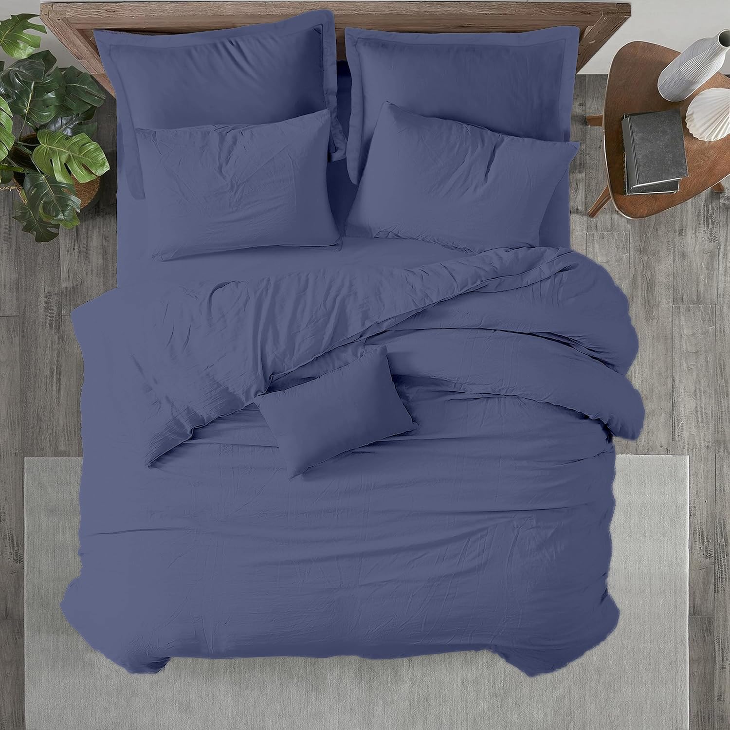 Kotton Culture California King Duvet Cover Set for Luxurious Comfort