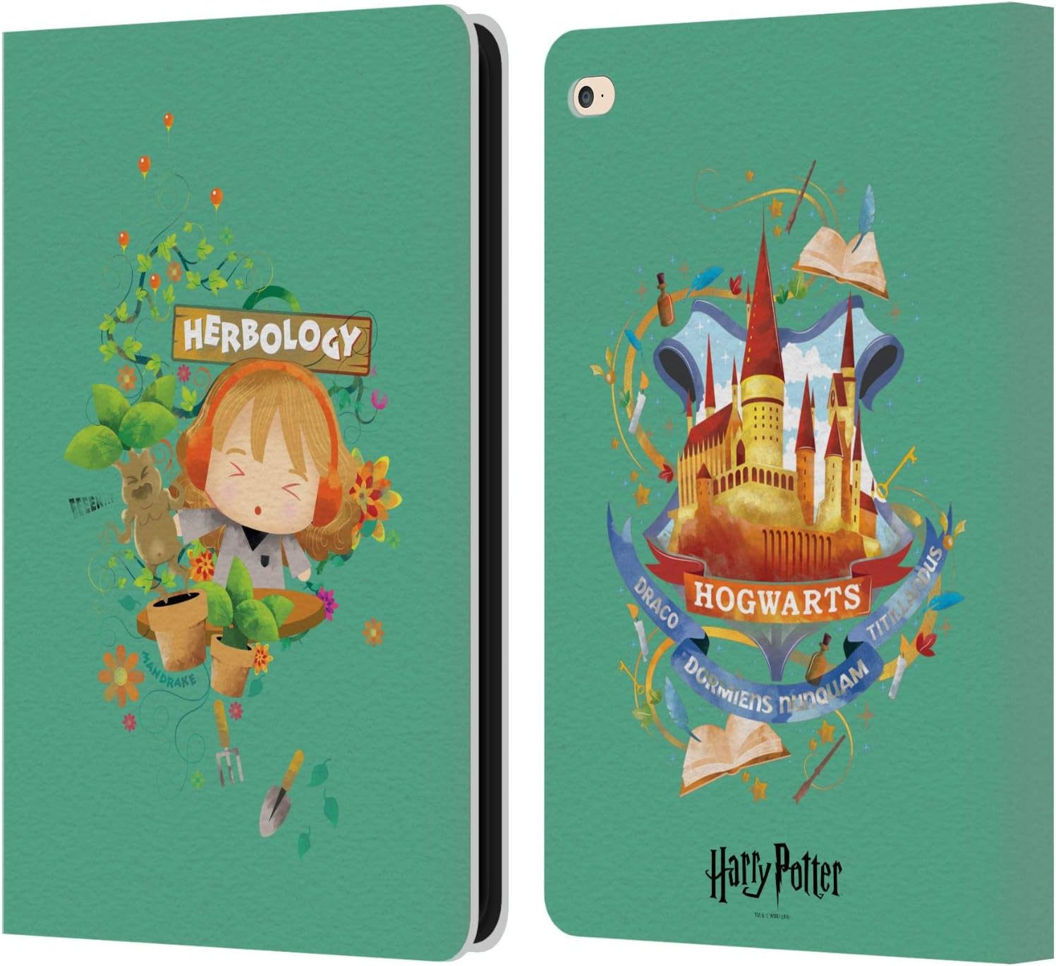 Harry Potter Herbology Leather Wallet Case for iPad Air 2 (2014)