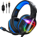 Fachixy FC200 PC Gaming Headset for PS5/PS4/Xbox One - Comfortable RGB