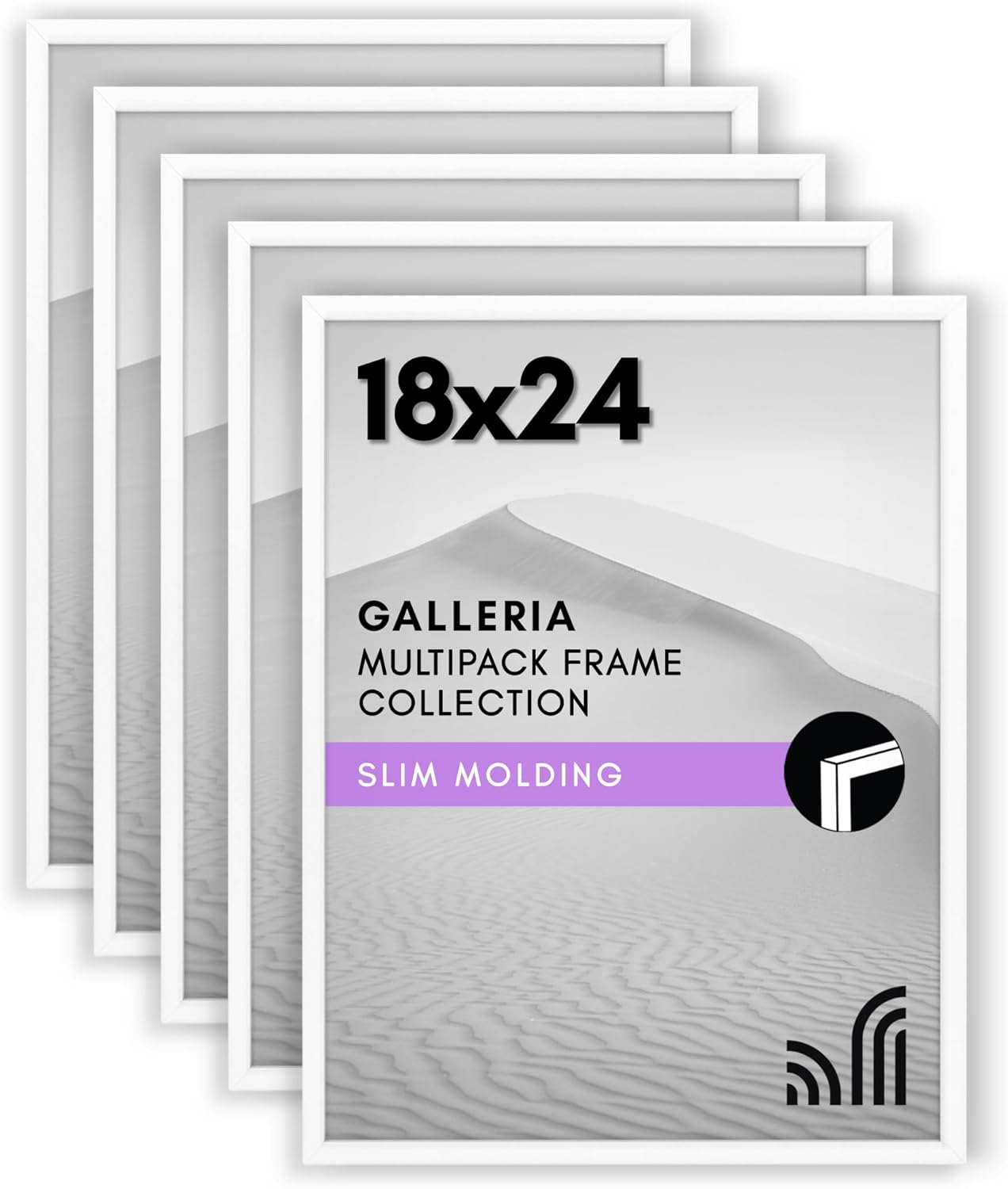 18x24 Poster Frame Set of 5 for Stylish Wall Display