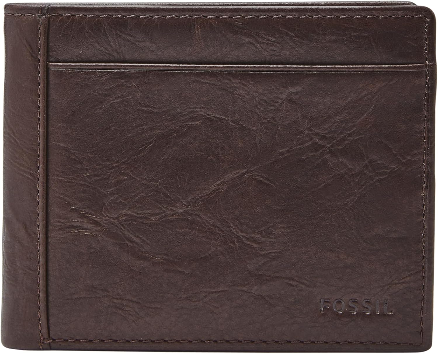 Fossil Men's Leather Bifold Wallet with Flip ID Window Review