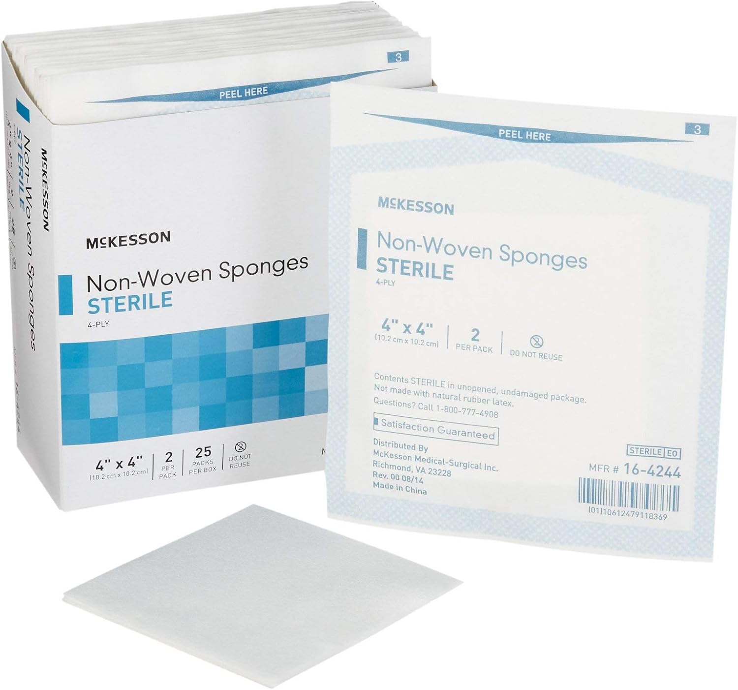 McKesson Non-Woven Sponges for Effective Wound Care Solutions