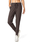 SANTINY Women's Joggers Pants with Deep Pockets - Stretch Joggers