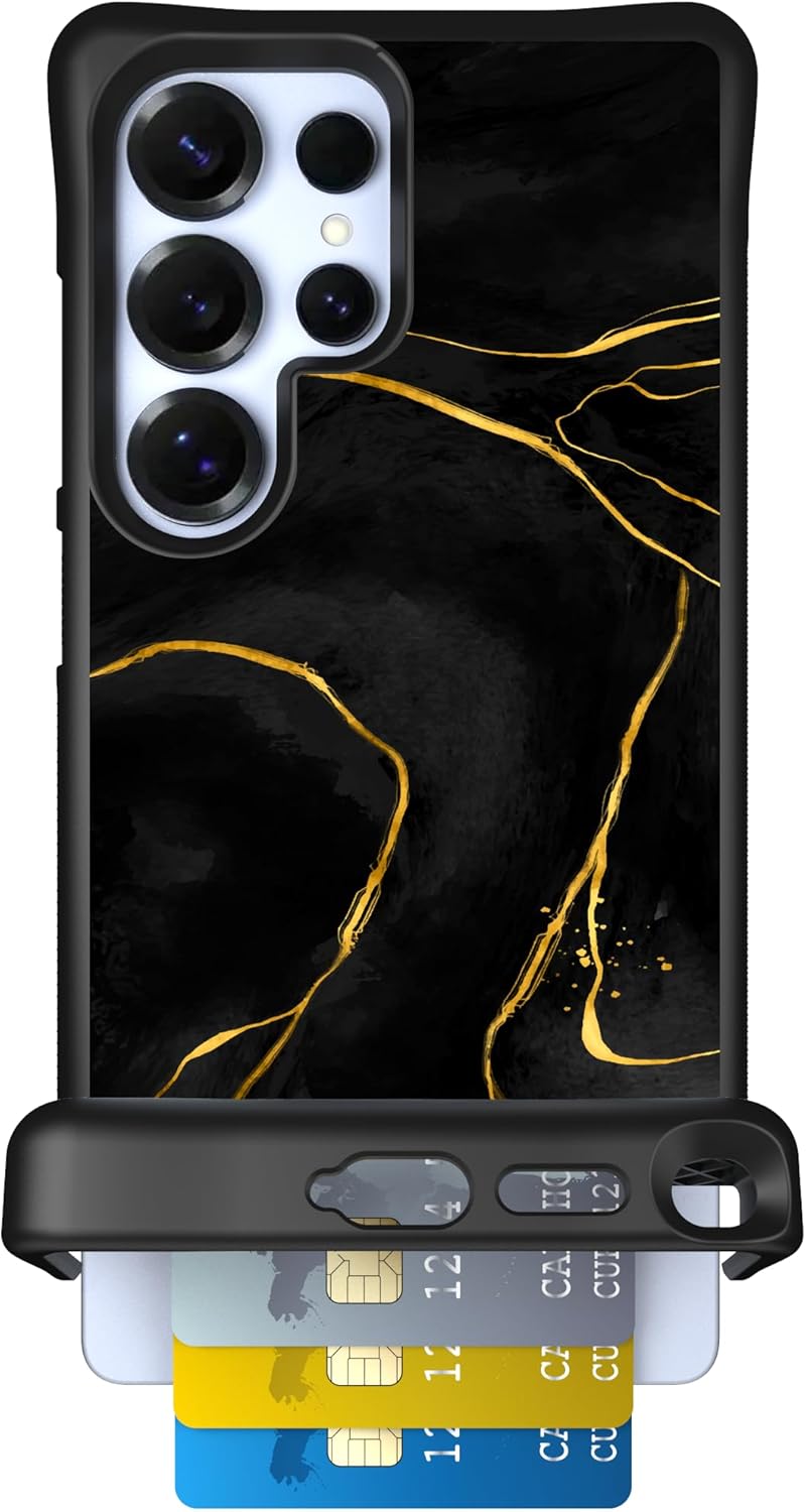 Scooch Galaxy S25 Ultra Case with Hidden Card Holder & Protection