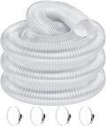 4 in x 20 ft Heavy PVC Dust Collection Hose - Clear, Durable Shop