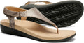 UTENAG Womens Arch Support Sandals Orthotic Adjustable Thong