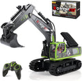 Powerful 11-Channel RC Excavator Toy - Perfect Gift for Kids!
