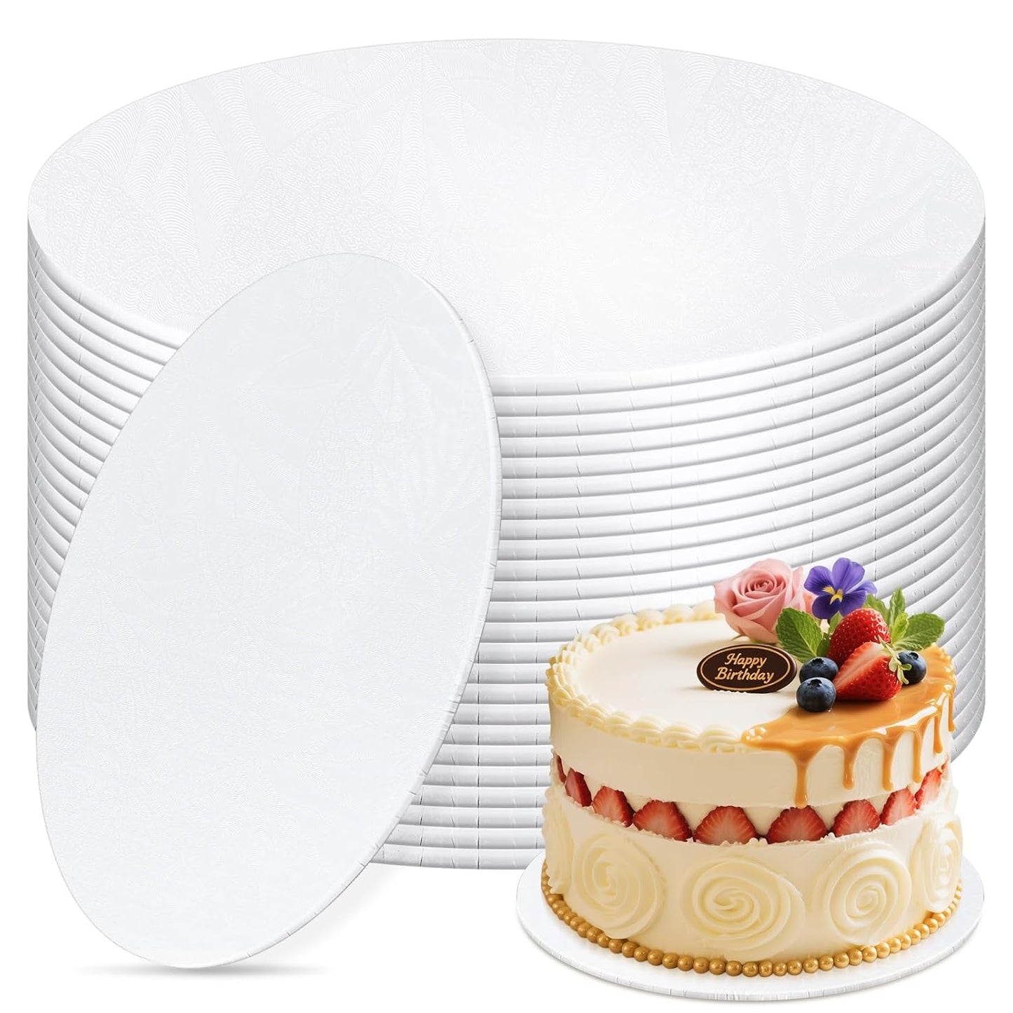 12 PCS 14 Inch Cake Boards for Weddings, Parties & Desserts
