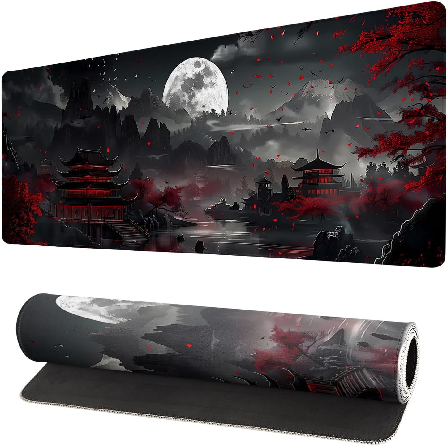XL Anime Mouse Pad - Waterproof & Non-Slip - Level Up Your Desk! 31.5x11.8