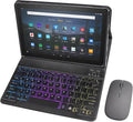 Keyboard Case for Kindle Fire HD 10&10 Plus 10.1 in (Black)