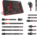 EZARC 14PC Impact Socket Adapter Set - Versatile Drill & Impact Kit