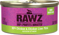 Rawz Natural Premium Pate Canned Cat Food with Real Chicken