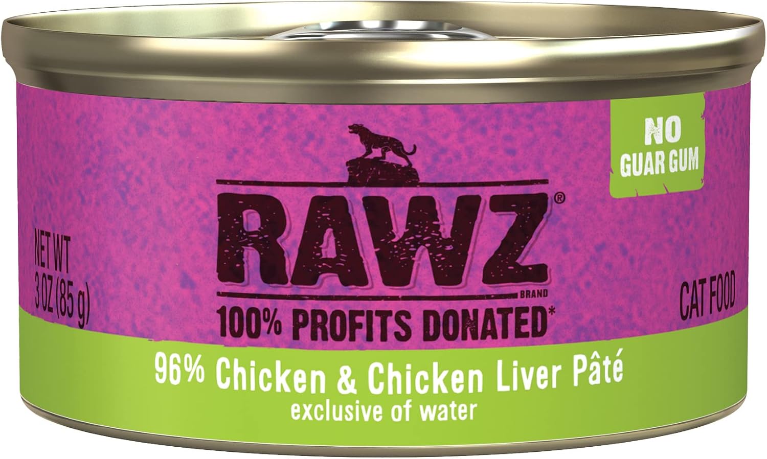 Rawz Natural Premium Pate Canned Cat Food with Real Chicken