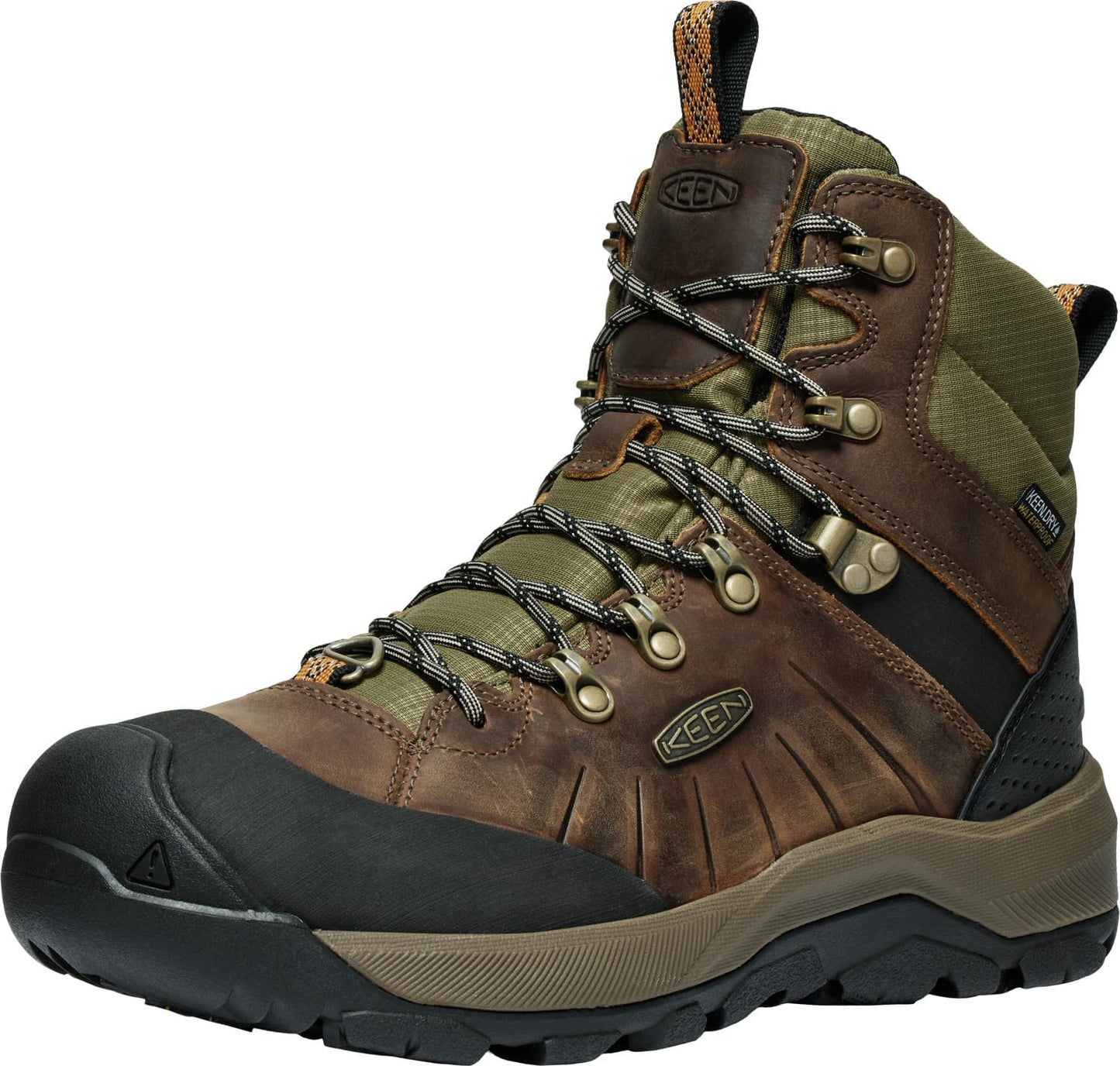 KEEN Men's Revel 4 Mid Height Snow Boots for Winter Adventures
