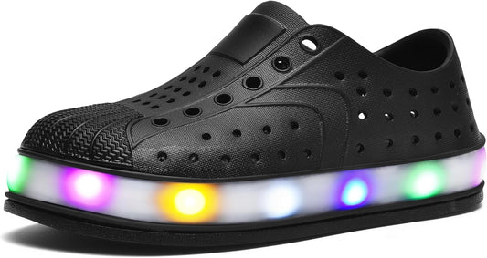 Kids Water Shoes with LED Lights for Fun Beach Adventures