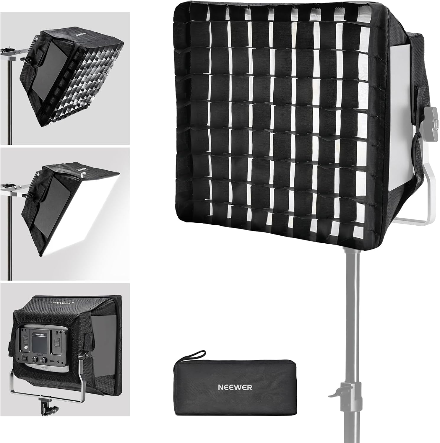 NEEWER Softbox Diffuser for NL660 RGB660 PRO II LED Light