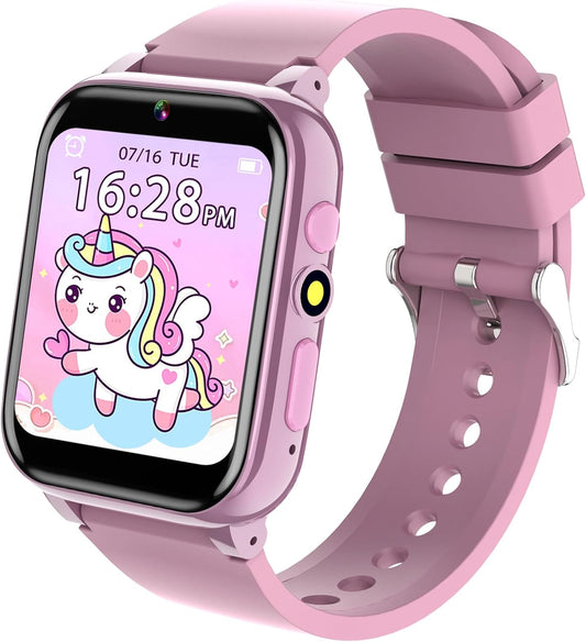 Interactive Kids Smart Watch: 26 Games, Camera, Music, Fun!