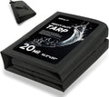 HIRALIY 20 Mil Heavy Duty Waterproof Tarp 10x20 ft - Durable Cover