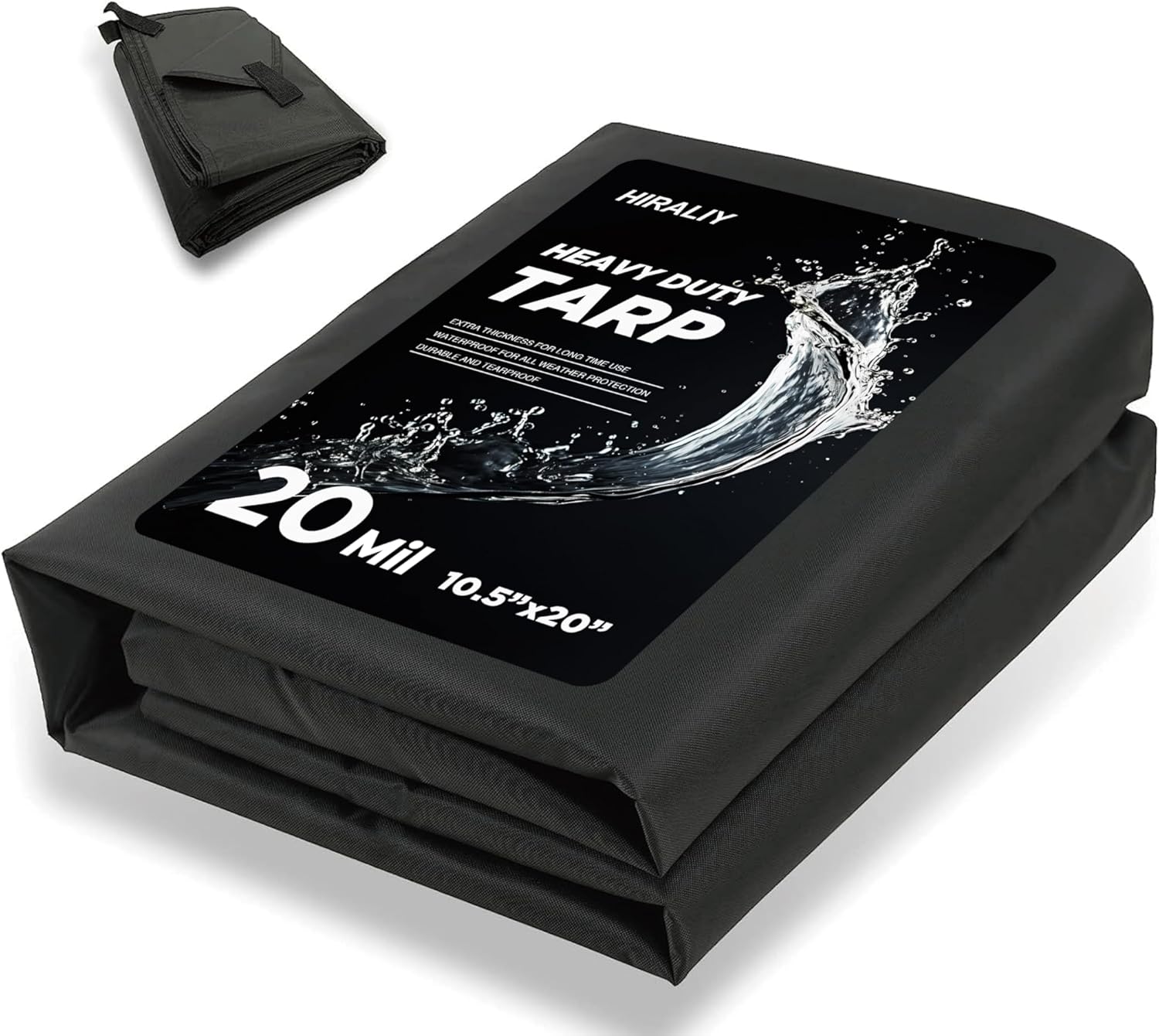 Heavy Duty Waterproof Tarp for Camping, Roof, and More