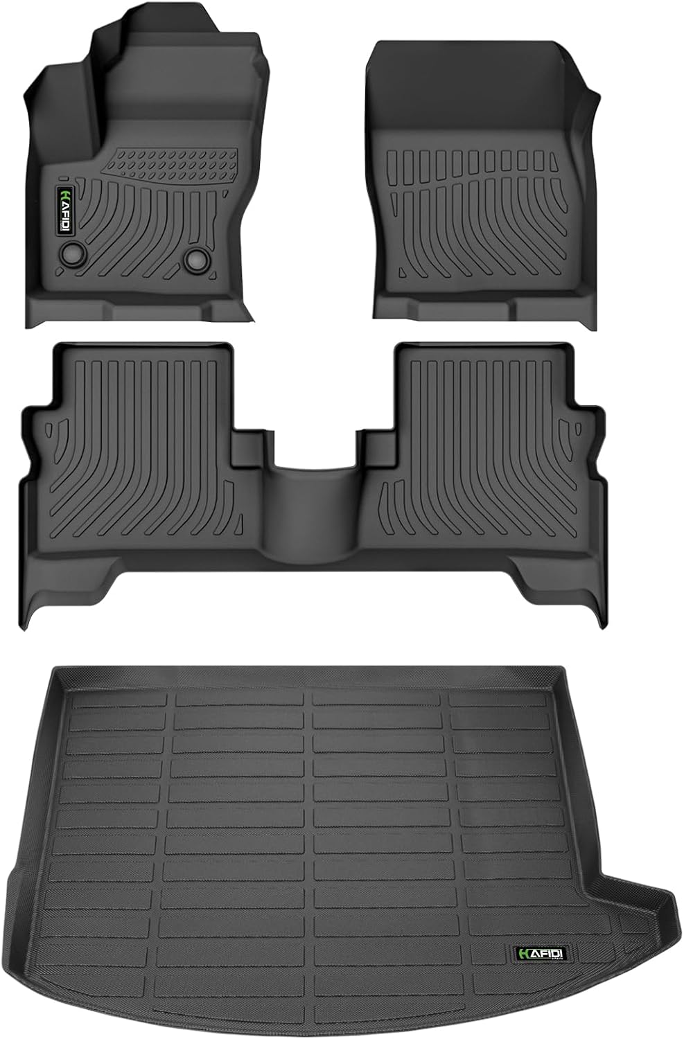 HAFIDI Floor Mats & Cargo Liner Set for 2013-2019 Ford Escape