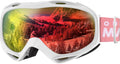 OutdoorMaster OTG Ski Goggles - Over Glasses Snow Goggles with UV