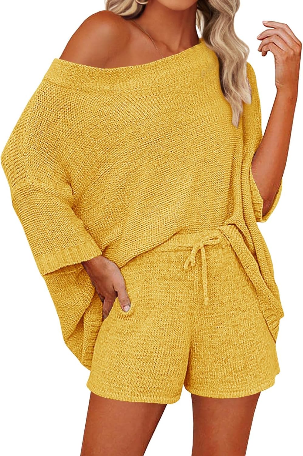 Mafulus Women's 2 Piece Outfits Sweater Sets for Cozy Style