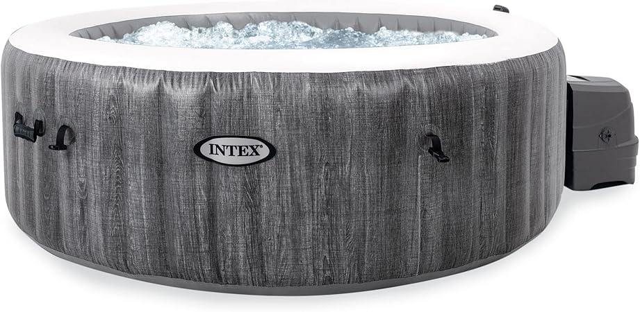 Intex PureSpa Plus 77 Inch Inflatable Hot Tub for 4 People