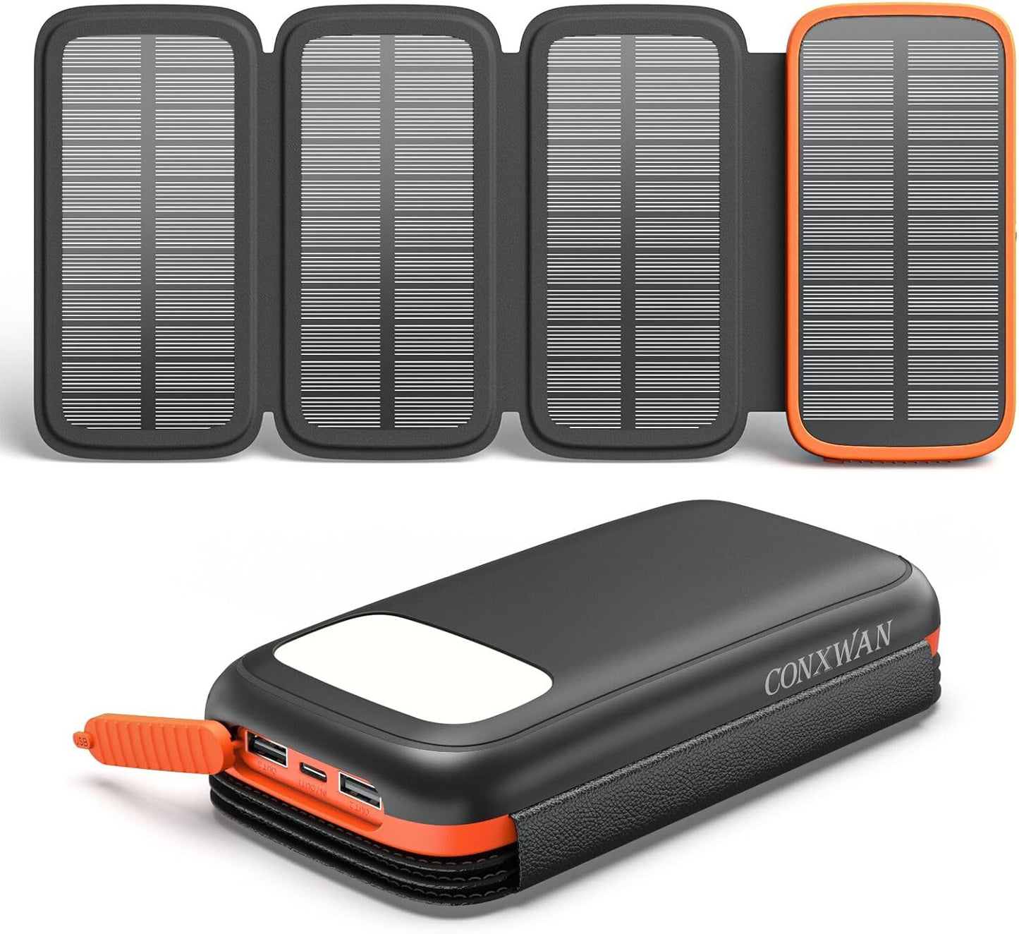 27000mAh Solar Power Bank by CONXWAN