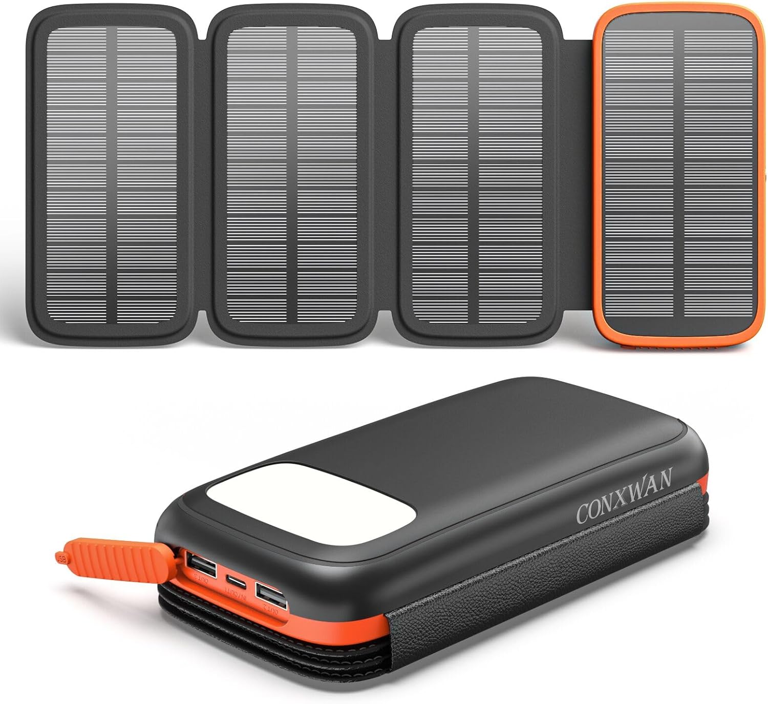 27000mAh Solar Power Bank by CONXWAN