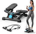 MERACH Mini Steppers for Exercise Twist Stepper - Compact Full-Body
