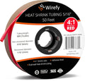 Wirefy 5/16ft Heat Shrink Tubing 4:1 Ratio - Adhesive Lined, 50 ft