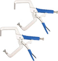 DRAGONITE Pocket Hole Clamp 11 in Right Angle Set - Fast 90 Degree
