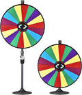WinSpin 36 in Heavy Duty Prize Wheel - Dual Tabletop & Floor Stand