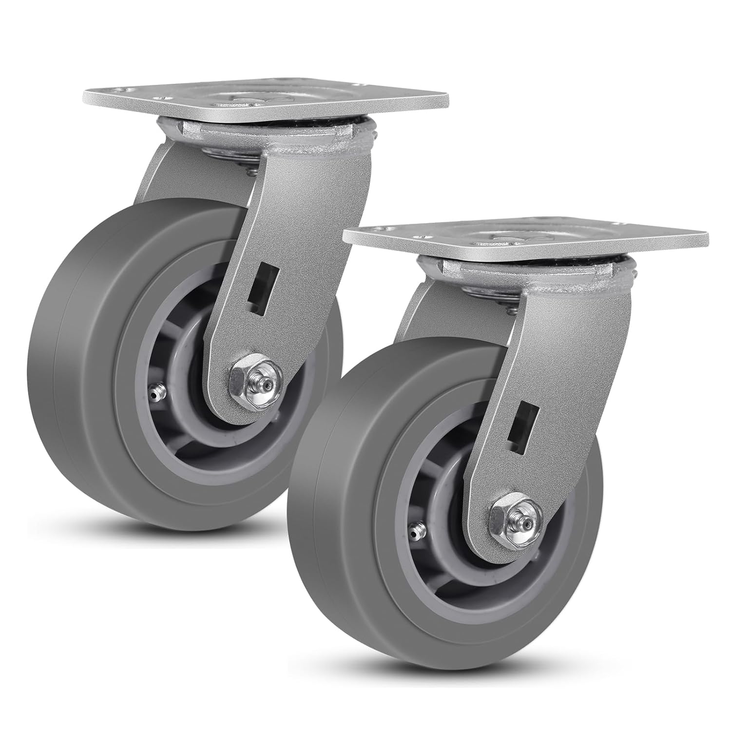 5 Inch Heavy Duty Swivel Casters for Furniture and Toolboxes