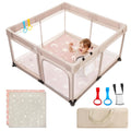 4 in 1 Baby Playpen with Mat 50x50 Large PlayPen for Babies