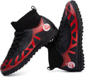 Soccer Cleats for Kids High Top - Supportive Athletic Outdoor Shoes