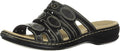 Clarks Women's Leisa Cacti Slide Sandal - Smooth Leather Comfort