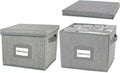 Greeting Card Organizer Box with 16 Dividers - Holds 150+ Cards
