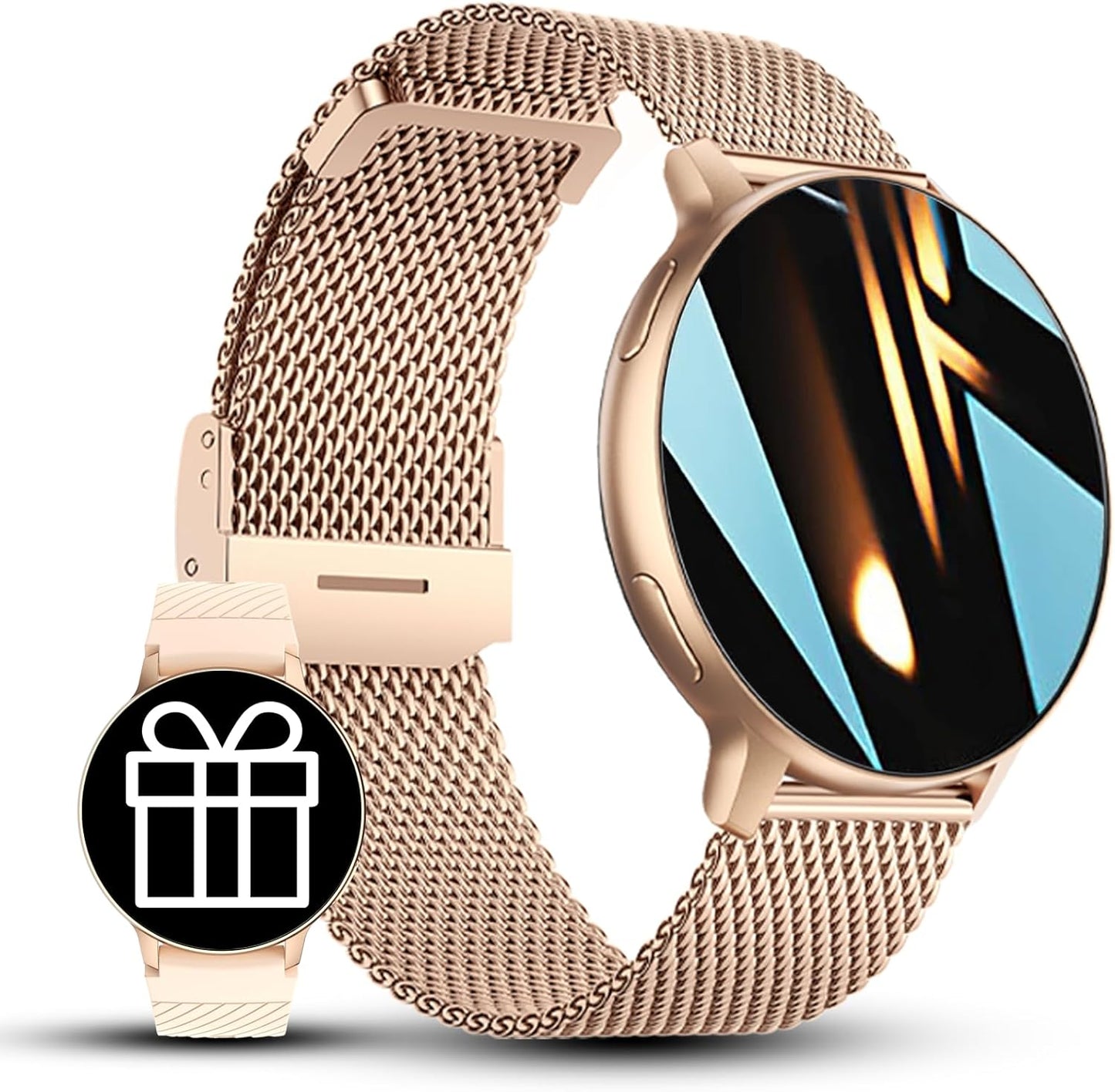 FILIEKEU Smart Watch: HD Touch Screen, Calls, IP67 Waterproof