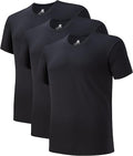 Men's Micro Modal Undershirts 3-Pack - Ultra Soft Crew & V-Neck