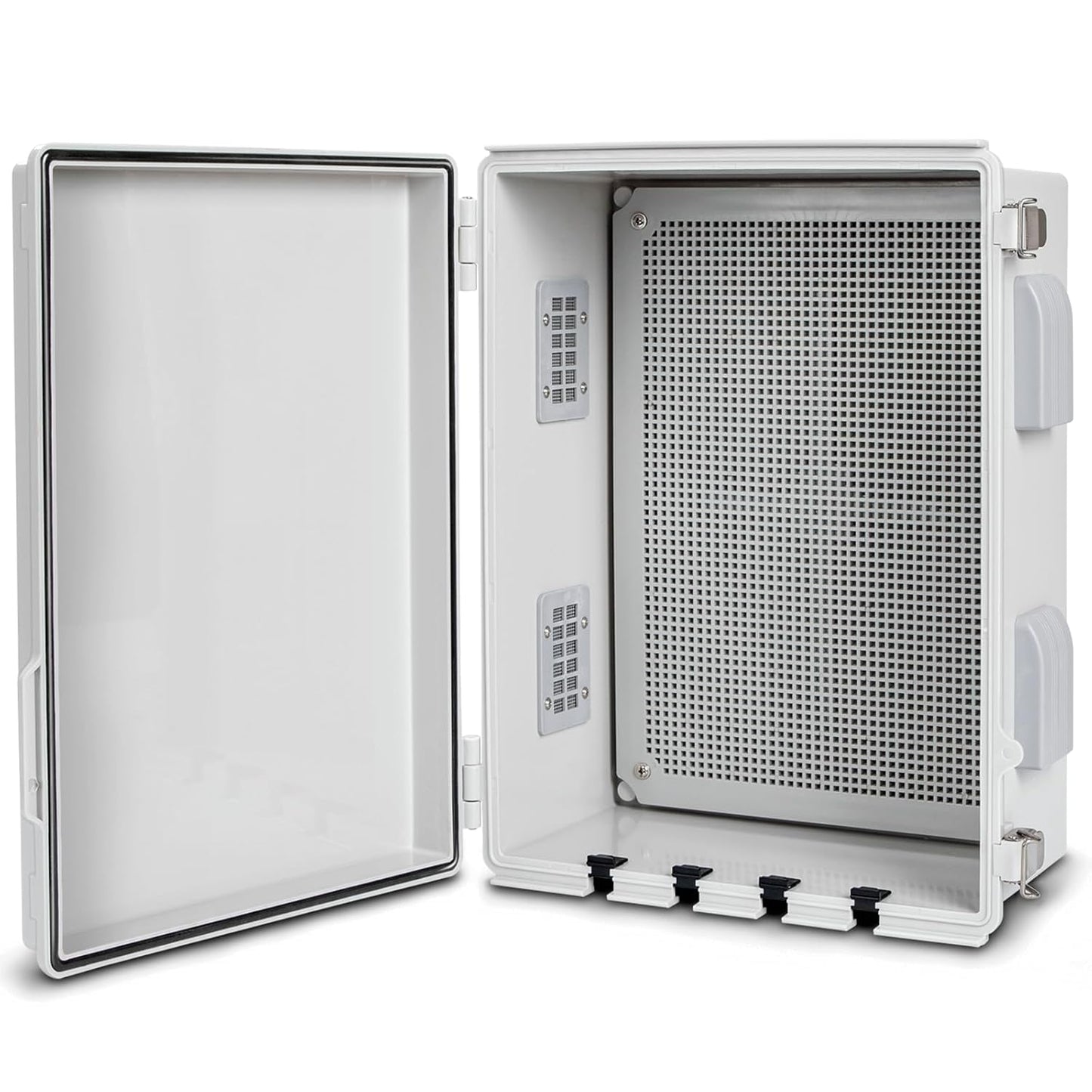 Electrical Junction Box with Ventilated Design for Indoor/Outdoor Use