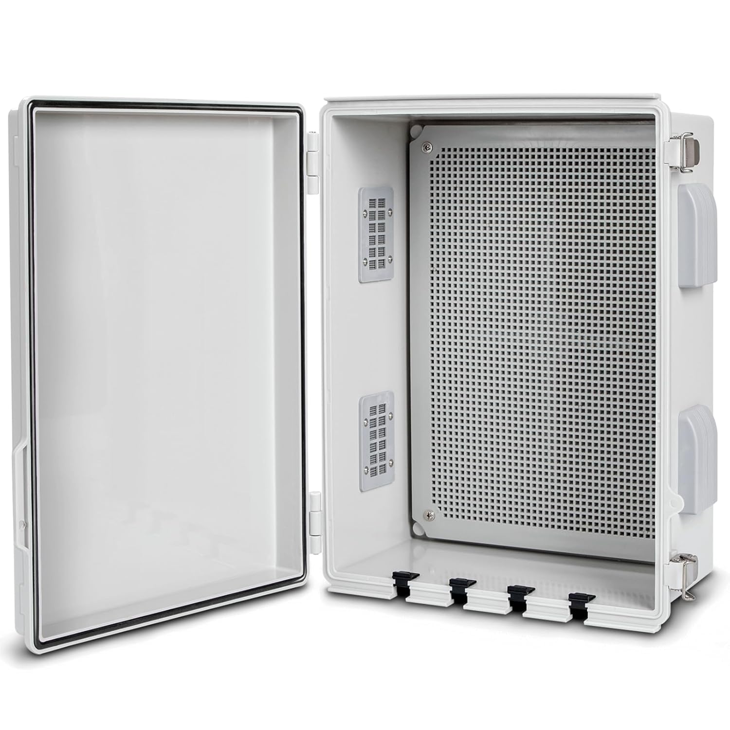 Electrical Junction Box with Ventilated Design for Indoor/Outdoor Use