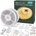 Motion Activated LED Strip Lights 65.6ft - Bright Under-Cabinet Rope
