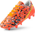 Youth Soccer Cleats for Kids - Firm Ground Lace-Up Training Shoes