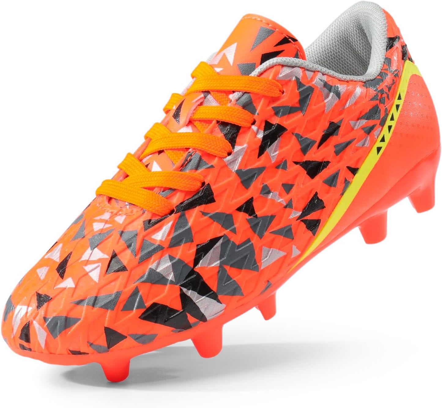 DREAM PAIRS Youth Soccer Cleats for Kids - Firm Ground Shoes
